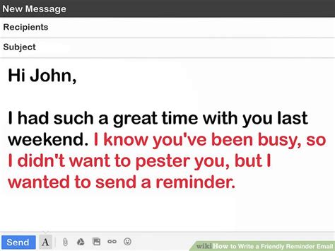 How to Write a Friendly Reminder Email: 12 Steps (with .